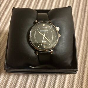 Kenneth Cole Sleek Black Watch